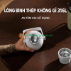 Bình giữ nhiệt Xiaomi Mijia MJDDB01PL dung tích lớn 1L, có quai đeo, chất liệu thép không gỉ, kiểu dáng cốc trà di động