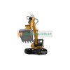 Máy đào điều khiển từ xa bán hợp kim 23 kênh HUINA 1580