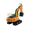 Máy đào điều khiển từ xa bán hợp kim 24 kênh HUINA 1599
