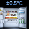 Tủ lạnh Mijia Pro Micro-chilled 560L Hệ thống kép Kiểu Pháp Âm tủ BCD-560WFSGPDIN