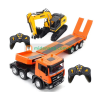 Rơ moóc sàn phẳng bán hợp kim 9 kênh điều khiển từ xa và máy đào điều khiển từ xa HUINA1319