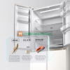 Tủ lạnh 4 cánh âm tủ Xiaomi Mijia Pro 600L có ngăn đồng mềm, giàn lạnh kép
