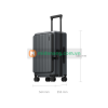 Vali Xiaomi Mijia Side Flip Travel 20 inch