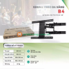 Giá treo tivi xoay đa năng Cảnh Phong B4 kích thước từ 55-85inch - Xoay mọi góc độ