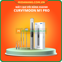 Máy cạo vôi răng Xiaomi CURVYMOON M1 Pro Sóng siêu âm 24000W, Hình ảnh độ nét cao 
