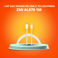 Cáp sạc nhanh PD USB-C to Lightning ZMI AL870 1M