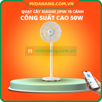 Quạt cây Xiaomi Jipin 15 cánh công suất cao 50W kết nối APP Mihome