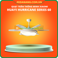 Quạt trần thông minh Xiaomi Huayi Hurricane Series 60 inch có đèn LED