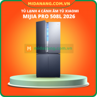 Tủ lạnh 4 cánh âm tủ Xiaomi Mijia Pro 508L 2026 Có làm đá tự động ,có ngăn đồng mềm, giàn lạnh kép