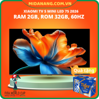 Xiaomi TV S Mini LED 75 2026 Ram 2GB, Rom 32GB, 60Hz (L75MC-SSEA)
