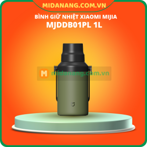 Bình giữ nhiệt Xiaomi Mijia MJDDB01PL dung tích lớn 1L, có quai đeo, chất liệu thép không gỉ, kiểu dáng cốc trà di động