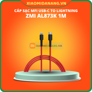 Cáp sạc MFI USB-C to Lightning ZMI AL873K 1m