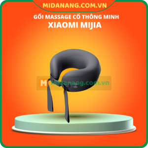 Gối massage cổ thông minh Xiaomi Mijia với vỏ có thể tháo rời và giặt được