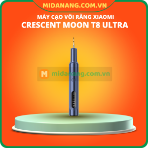Máy cạo vôi răng Xiaomi Crescent Moon T8 Ultra làm sạch răng siêu âm loại bỏ cao răng và mảng bám