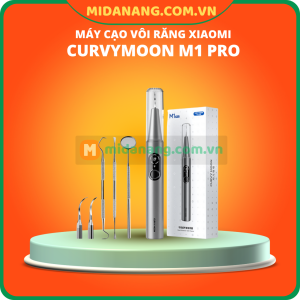 Máy cạo vôi răng Xiaomi CURVYMOON M1 Pro Sóng siêu âm 24000W, Hình ảnh độ nét cao 