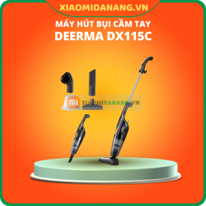 Máy hút bụi cầm tay DEERMA DX115C - Hàng Chính hãng