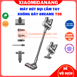 Máy Hút Bụi Cầm Tay Không Dây Dreame T30 – Hàng Công Ty