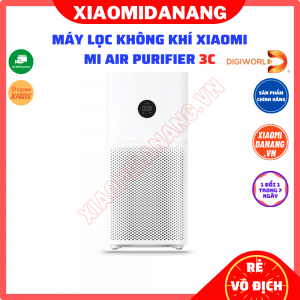 Máy lọc không khí Xiaomi Mi Air Purifier 3C - Bản Quốc Tế - Hàng Digiworld - Bảo Hành 12 Tháng