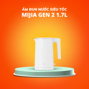 Ấm Đun Nước siêu tốc Xiaomi Mijia Gen 2 MJDSH04YM Dung Tích 1.7L Inox 304