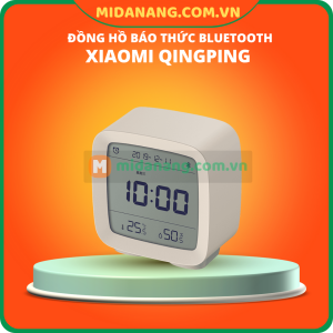 Đồng hồ báo thức Bluetooth Xiaomi Qingping (16 chế độ báo thức, theo dõi nhiệt độ và độ ẩm, đèn nền dịu nhẹ) Kết nối APP Xiaomi Home