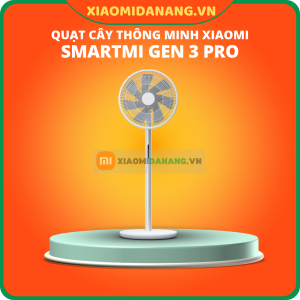 Quạt tích điện đối lưu Xiaomi Smartmi Gen 3 PRO Circulation Fan – Xoay 3D ngang dọc, pin 40 giờ liên tục