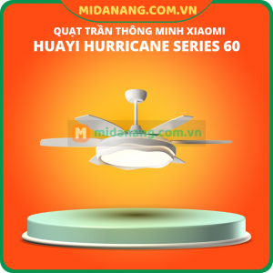 Quạt trần thông minh Xiaomi Huayi Hurricane Series 60 inch có đèn LED