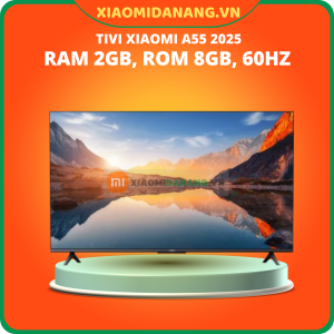  Tivi xiaomi A55 2025 4K Bản Quốc Tế Ram 2Gb, Rom 8GB, 60HZ (L55MA-ASEA)