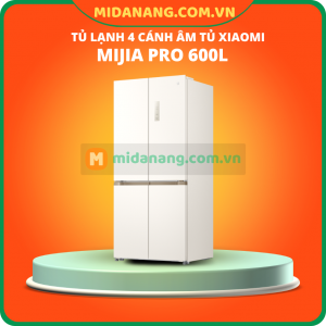 Tủ lạnh 4 cánh âm tủ Xiaomi Mijia Pro 600L có ngăn đồng mềm, giàn lạnh kép