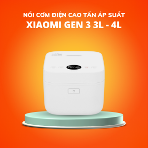 [CHÍNH HÃNG] Nồi Cơm ĐiệnThông Minh Cao Tần Áp Suất Xiaomi Gen 3 3L - 4L