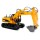 Máy đào điều khiển từ xa bán hợp kim 15 kênh HUINA 1535
