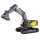 Máy đào điều khiển từ xa hợp kim 22 kênh HUINA 1592