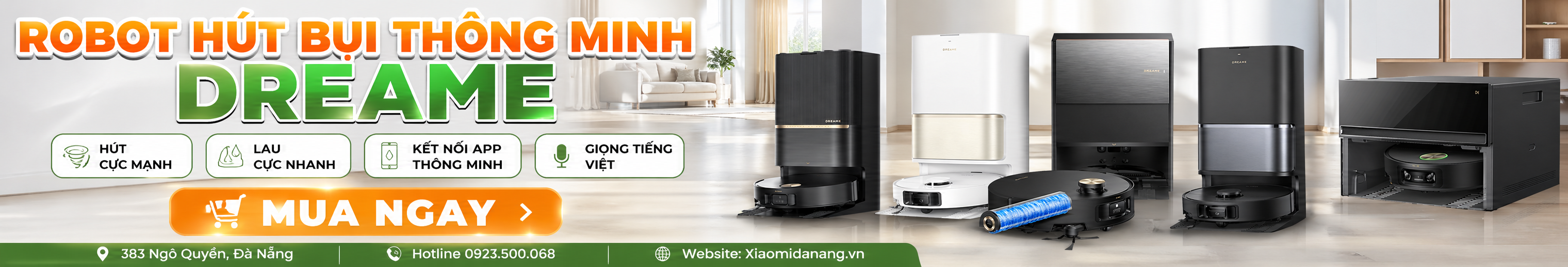 Robot hút bụi Xiaomi