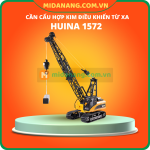 Cần cẩu hợp kim điều khiển từ xa Huina 1572