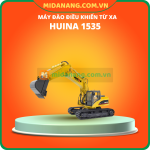 Máy đào điều khiển từ xa bán hợp kim 15 kênh HUINA 1535