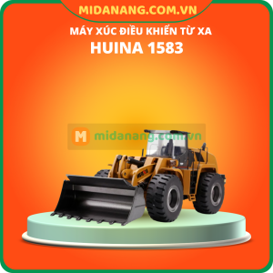 Máy xúc điều khiển từ xa bán hợp kim 24 kênh HUINA 1583