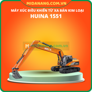 Máy xúc điều khiển từ xa bán kim loại Huina 1551