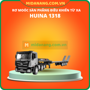 Rơ moóc sàn phẳng điều khiển từ xa bán hợp kim 9 kênh HUINA 1318