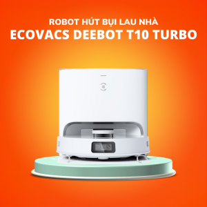 Robot hút bụi lau nhà Ecovacs Deebot T10 Turbo – Bản Quốc Tế 