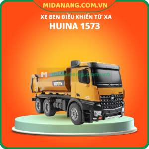 Xe ben điều khiển từ xa bán hợp kim 10 kênh HUINA 1573