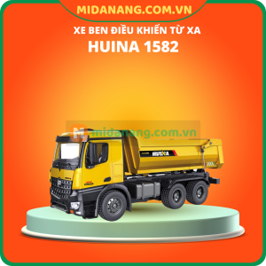 Xe ben điều khiển từ xa bằng hợp kim 10 kênh HUINA 1582