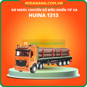Rơ Moóc chuyển gỗ điều khiển từ xa bán hợp kim 9 kênh HUINA 1313